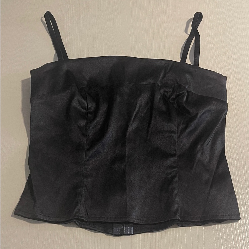 Zum Zum by Niki Livas Black Camisole Top